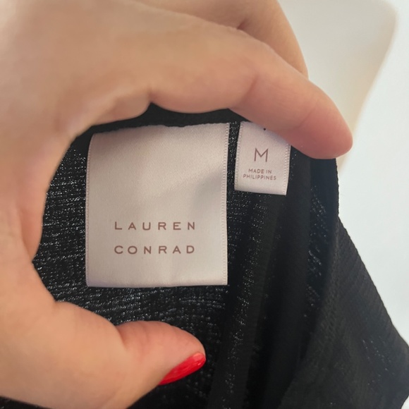 Lauren Conrad Black Short Dress M - Picture 5 of 5